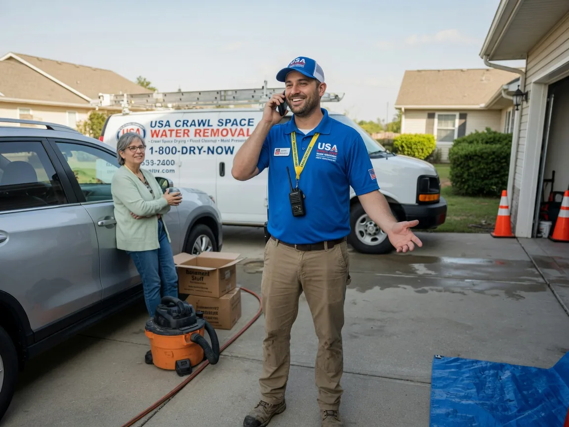 Crawl Space Water Removal Union, MO FAQs